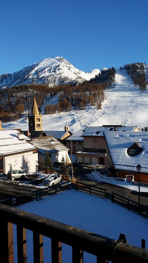 Chalet Plein Sud Montgenevre Bagian luar foto