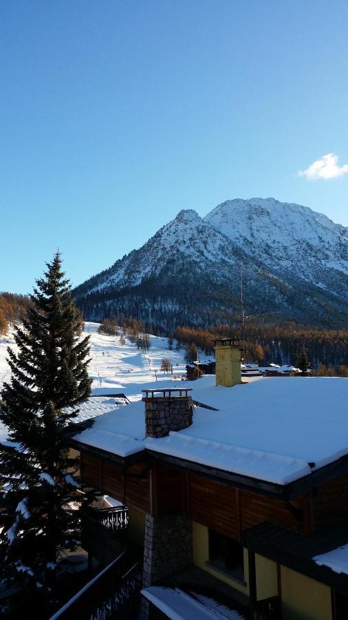Chalet Plein Sud Montgenevre Bagian luar foto