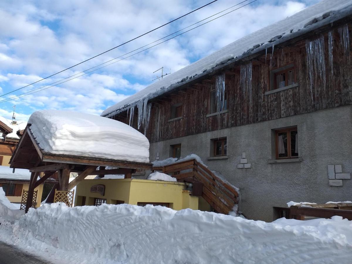 Chalet Plein Sud Montgenevre Bagian luar foto